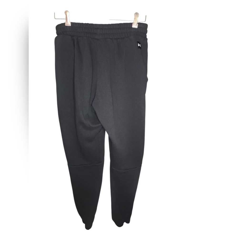 Under Armour Project Rock Heavy Terry Knit Jogger Sweatpants M Black Legacy - Picture 5 of 7
